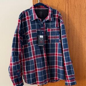 Wrangler Red and Blue Checkered Shirt